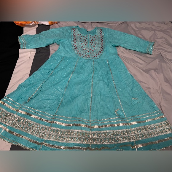 Beautiful frok shirt with plazo - Picture 4 of 16